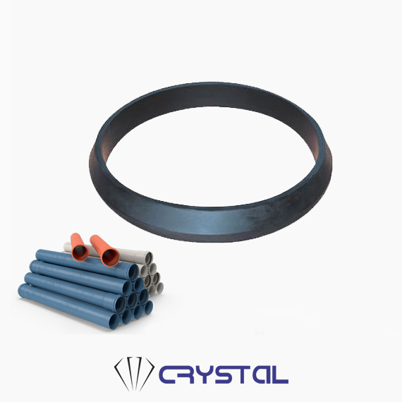 3s Rubber rings For PVC Pipes | CRYSTAL Industries